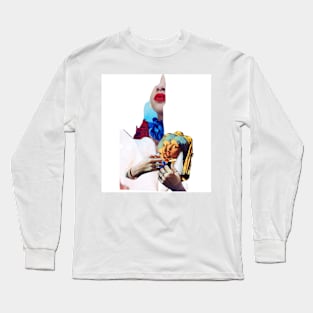 Girl with the pearl earring remixed Long Sleeve T-Shirt